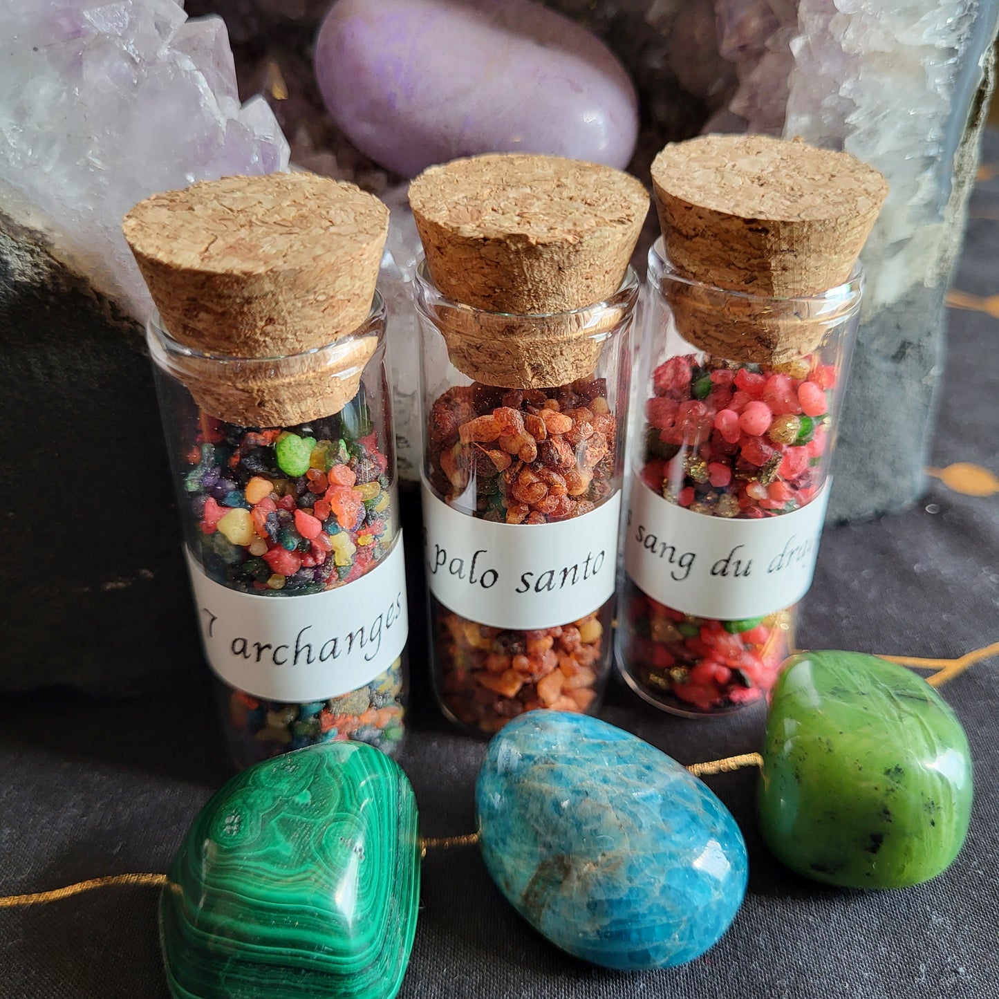 Pack Protection — 3 Encens en Grains