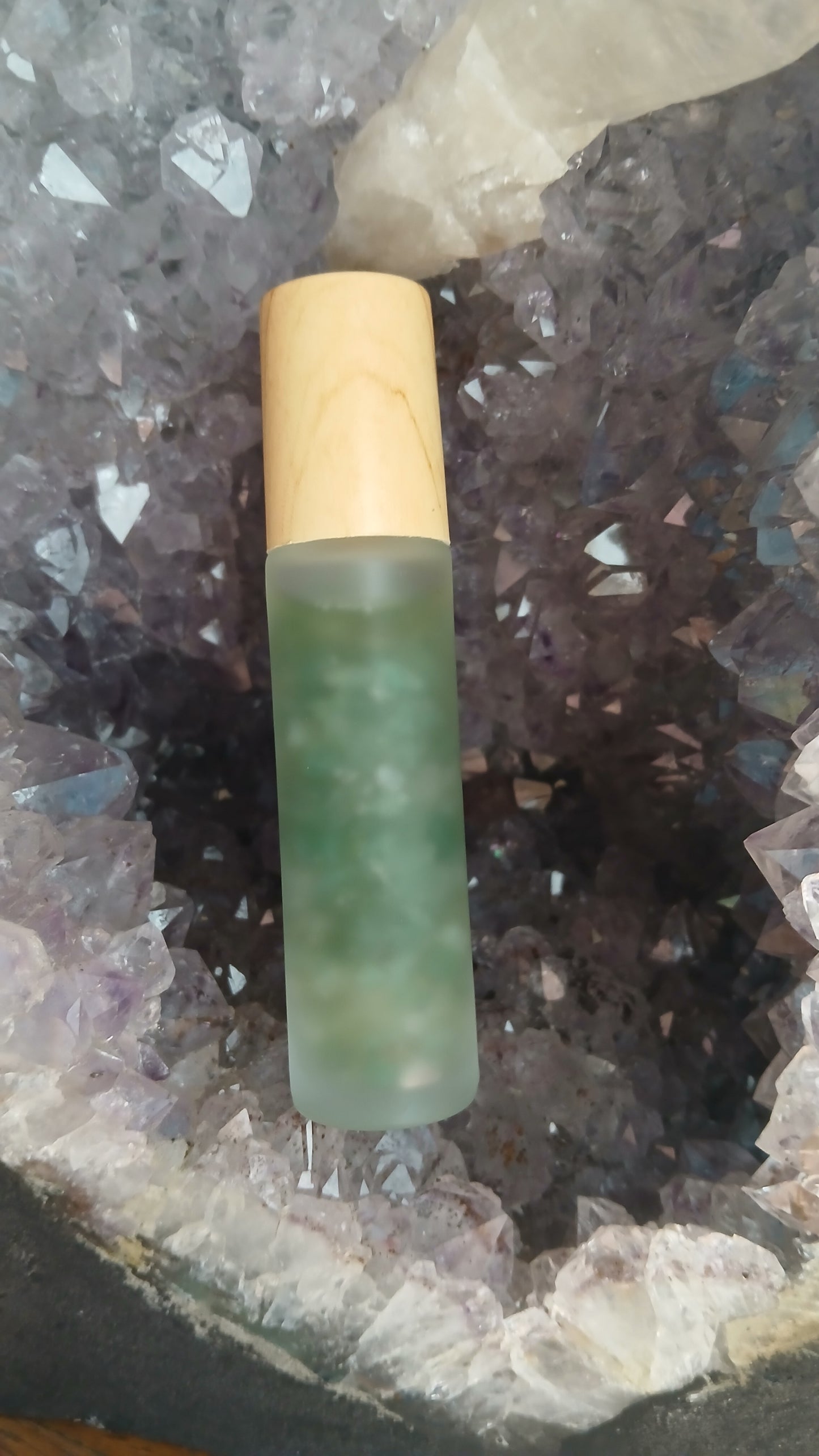 Roll-on Aventurine verte & Cannelle