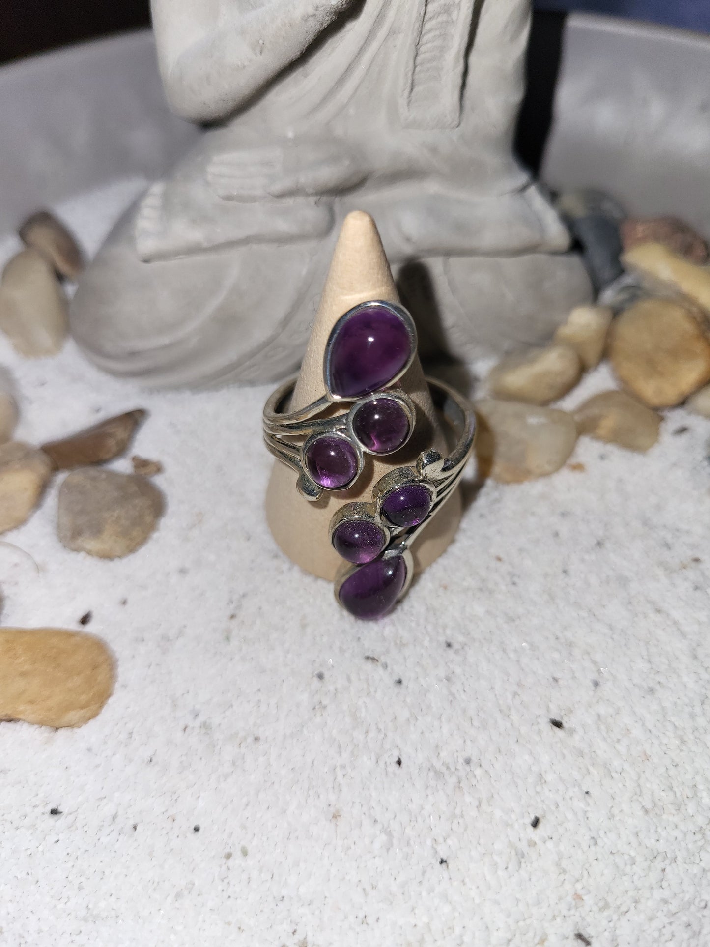 Bague en argent 925 Améthyste
