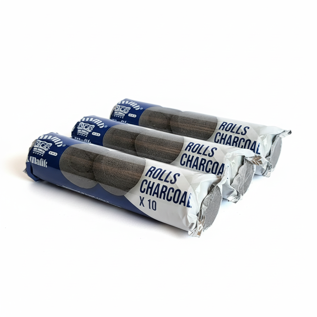Charbons pour encens Aromalik - rouleau de 10 pastilles 33mm