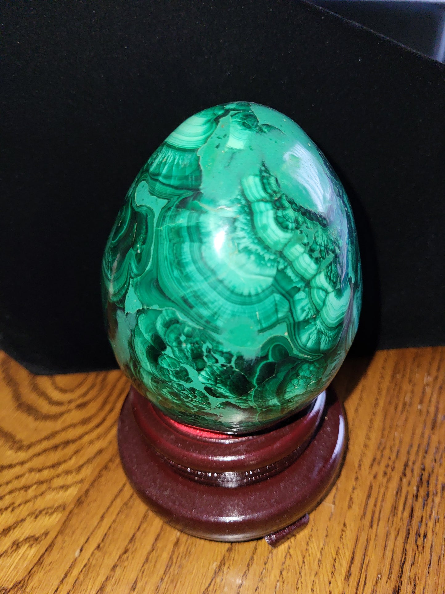 Oeuf en Malachite du Congo