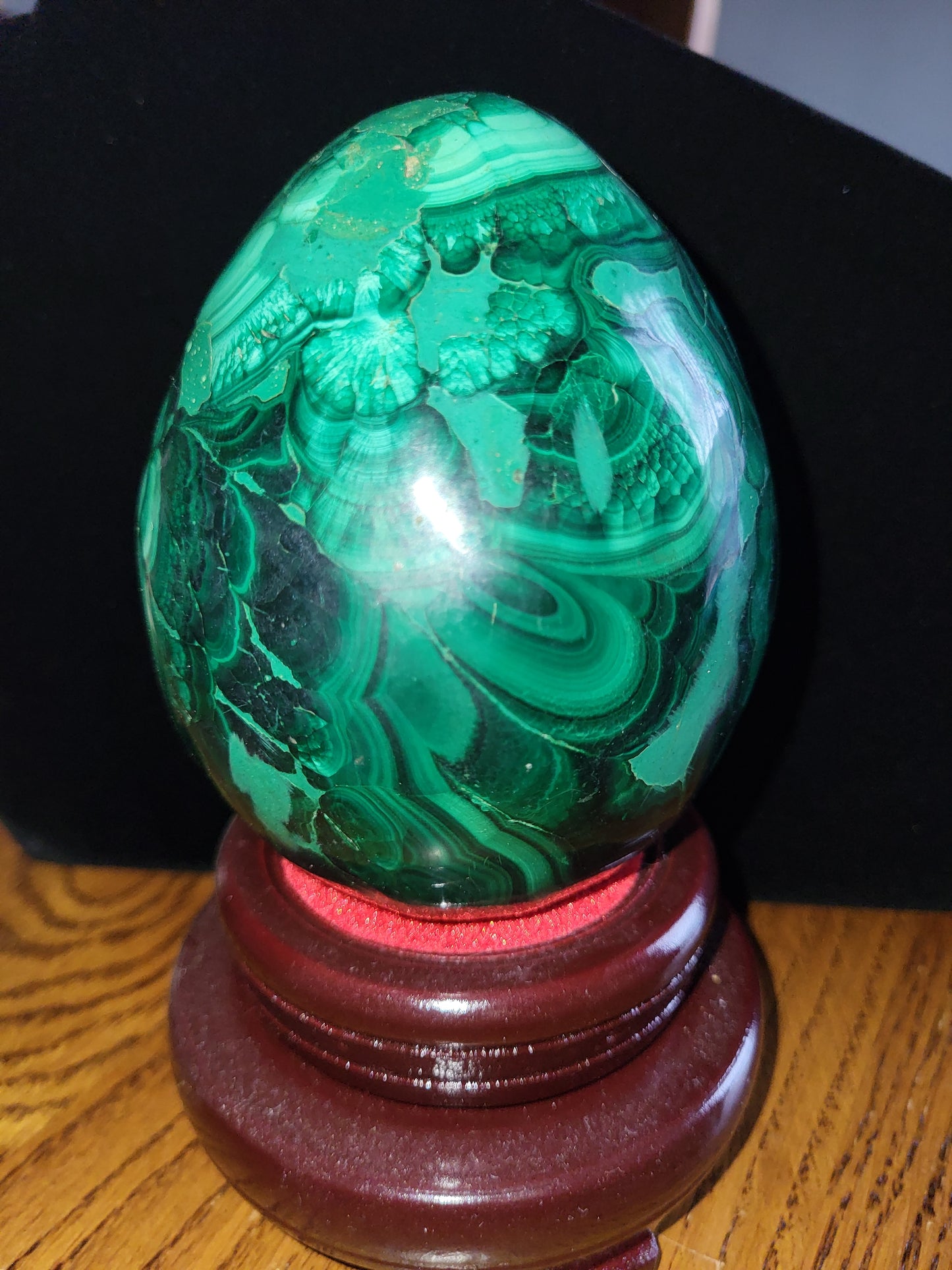 Oeuf en Malachite du Congo