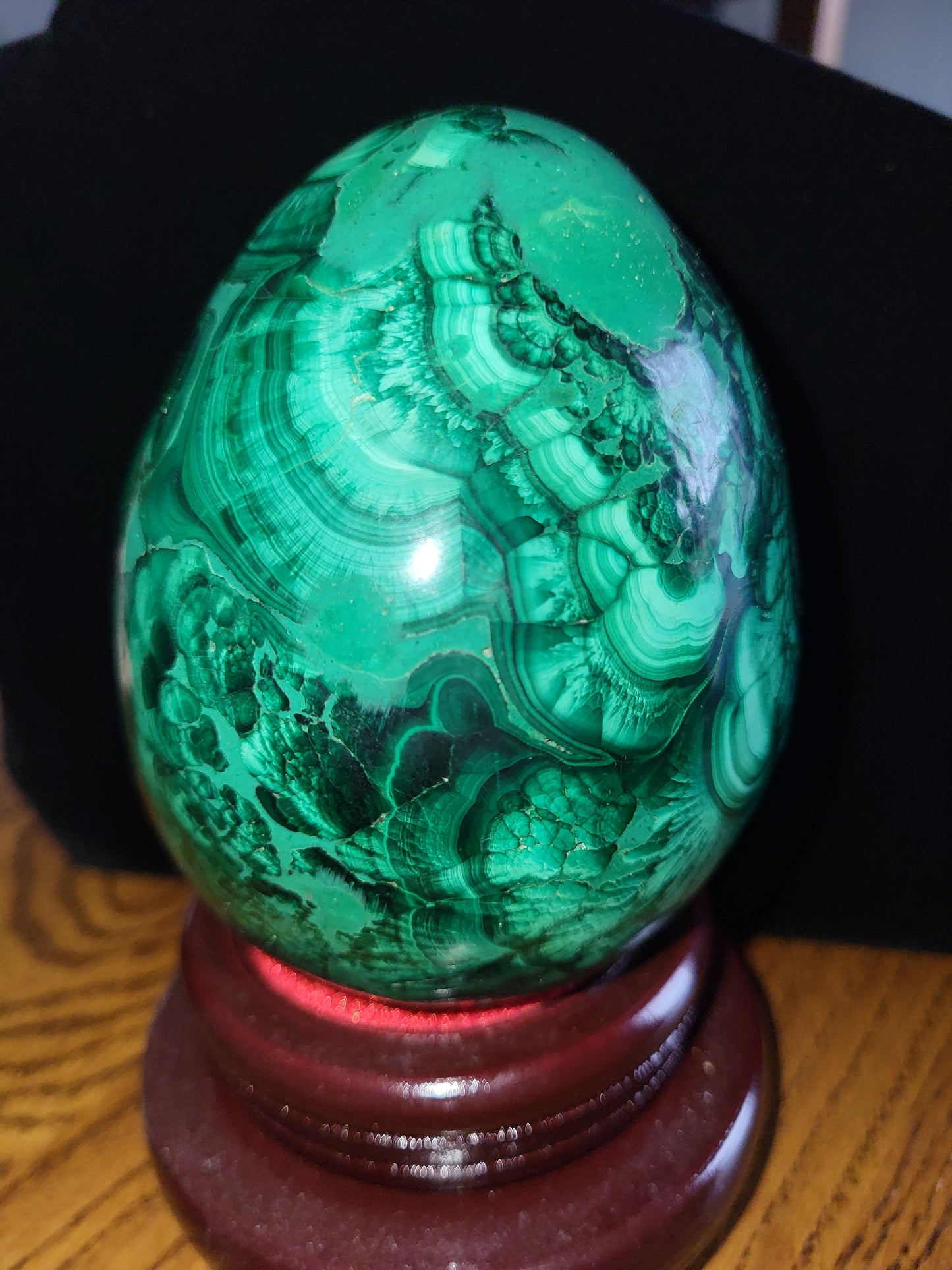 Oeuf en Malachite du Congo