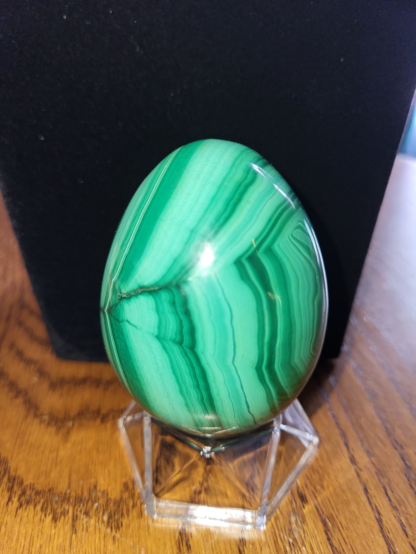 Oeuf en Malachite claire du Congo