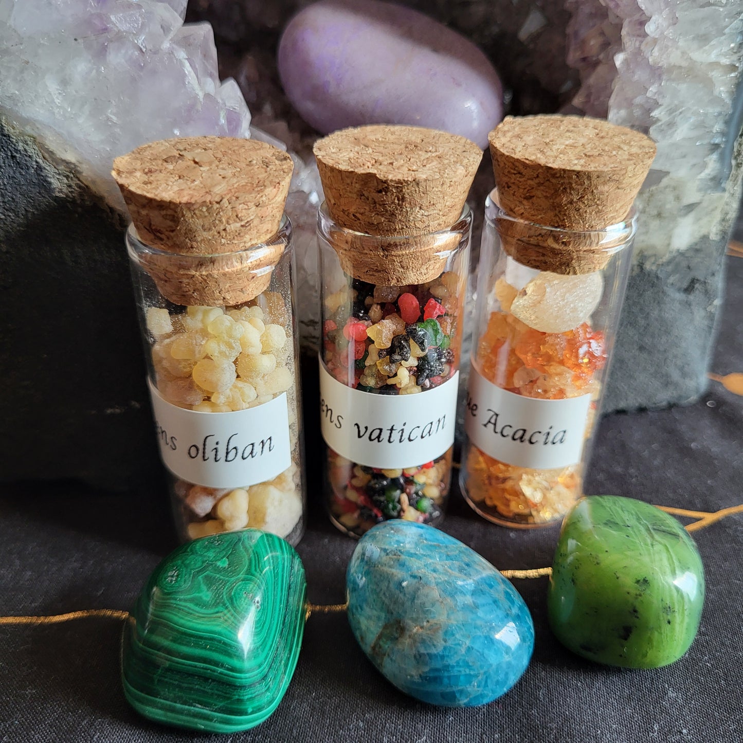 Pack Méditation — 3 Encens en Grains
