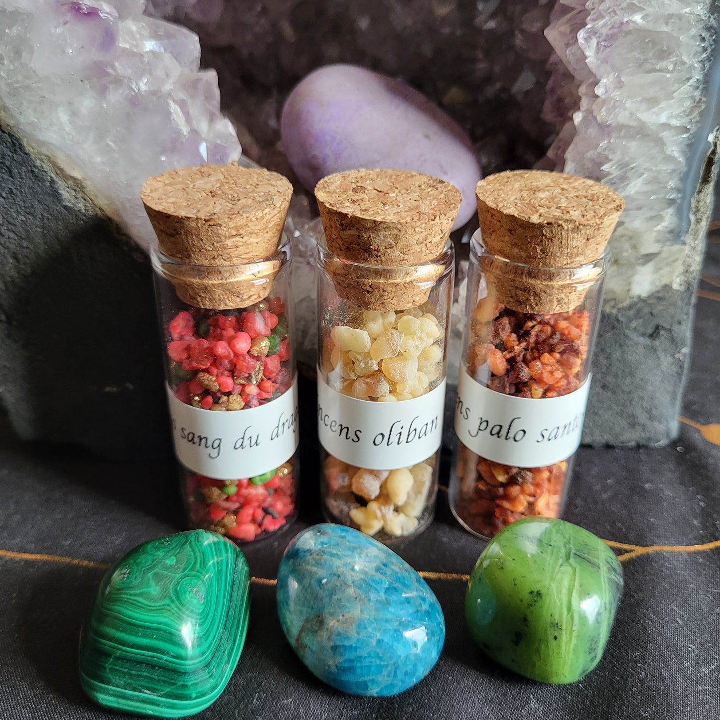 Pack Purification — 3 Encens en Grains