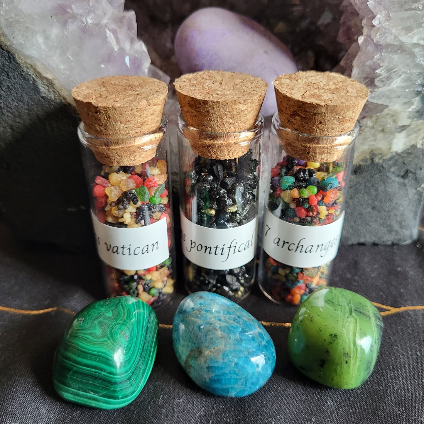 Pack Spiritualité & Prière — 3 Encens en Grains