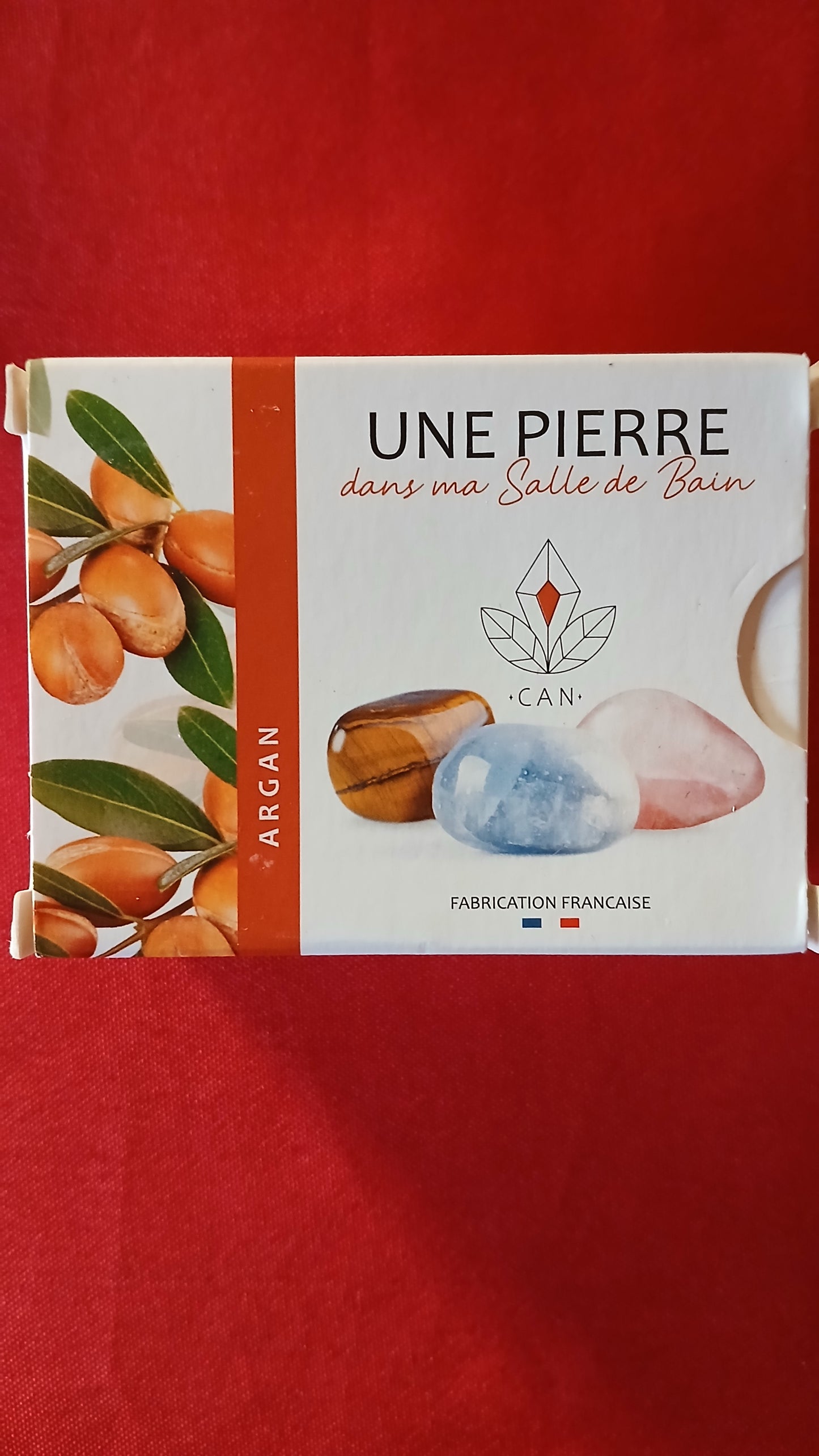 Savon surgras Argan  avec pierre mystère